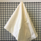 Cream Silk Dupion — mid-weight and crisp with a lightly slubbed texture, 100% silk, 137cm wide