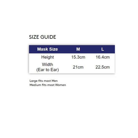 SilverPro Organic Cotton Face Covering (1)  3 Pack Medium