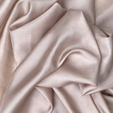 Tea Rose Habotai — soft with a light, airy drape and a smooth satin finish, 100% mulberry silk, 140cm wide