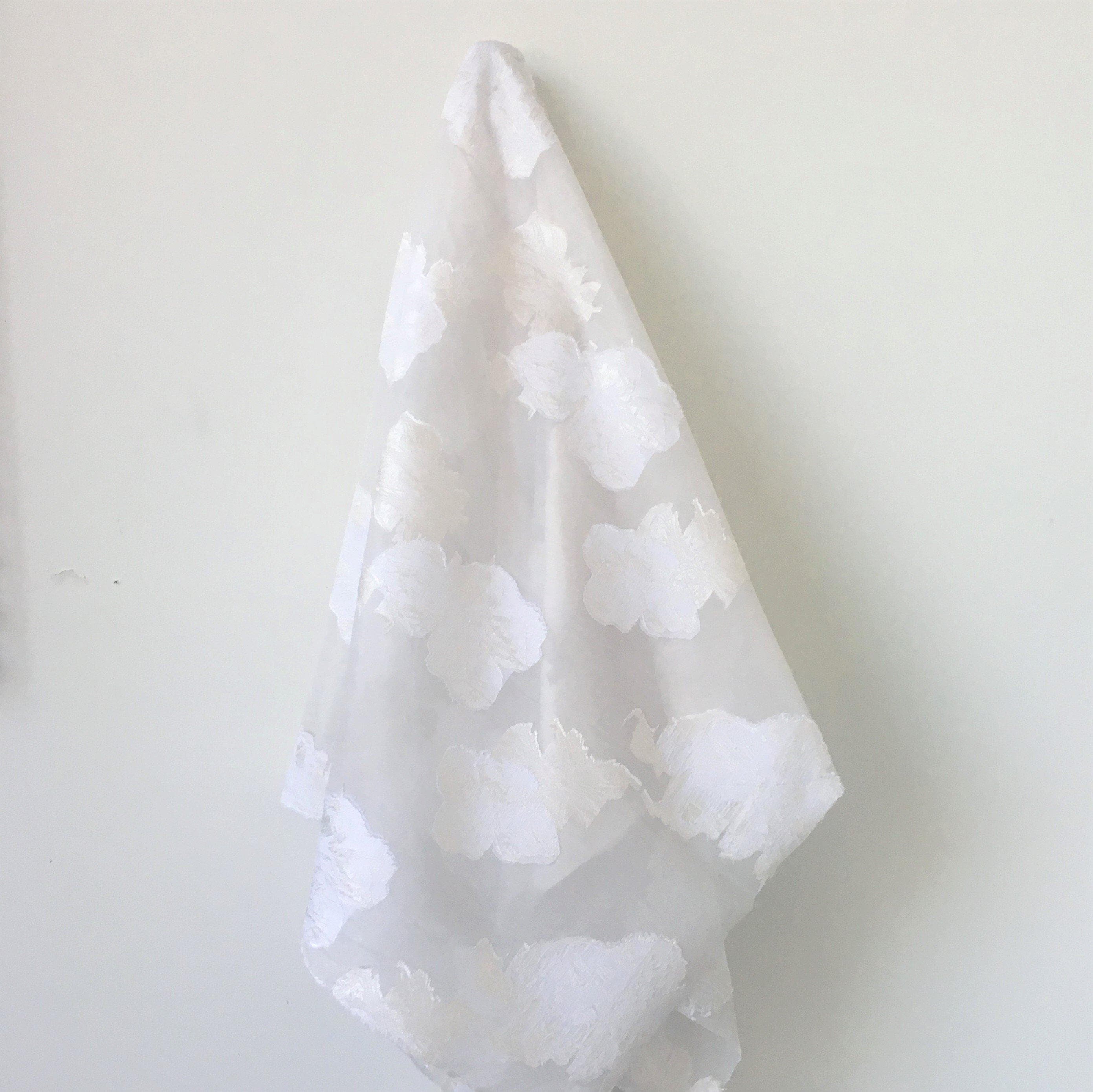 Ivory Allegra Silk Jacquard