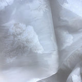 Ivory Allegra Silk Jacquard