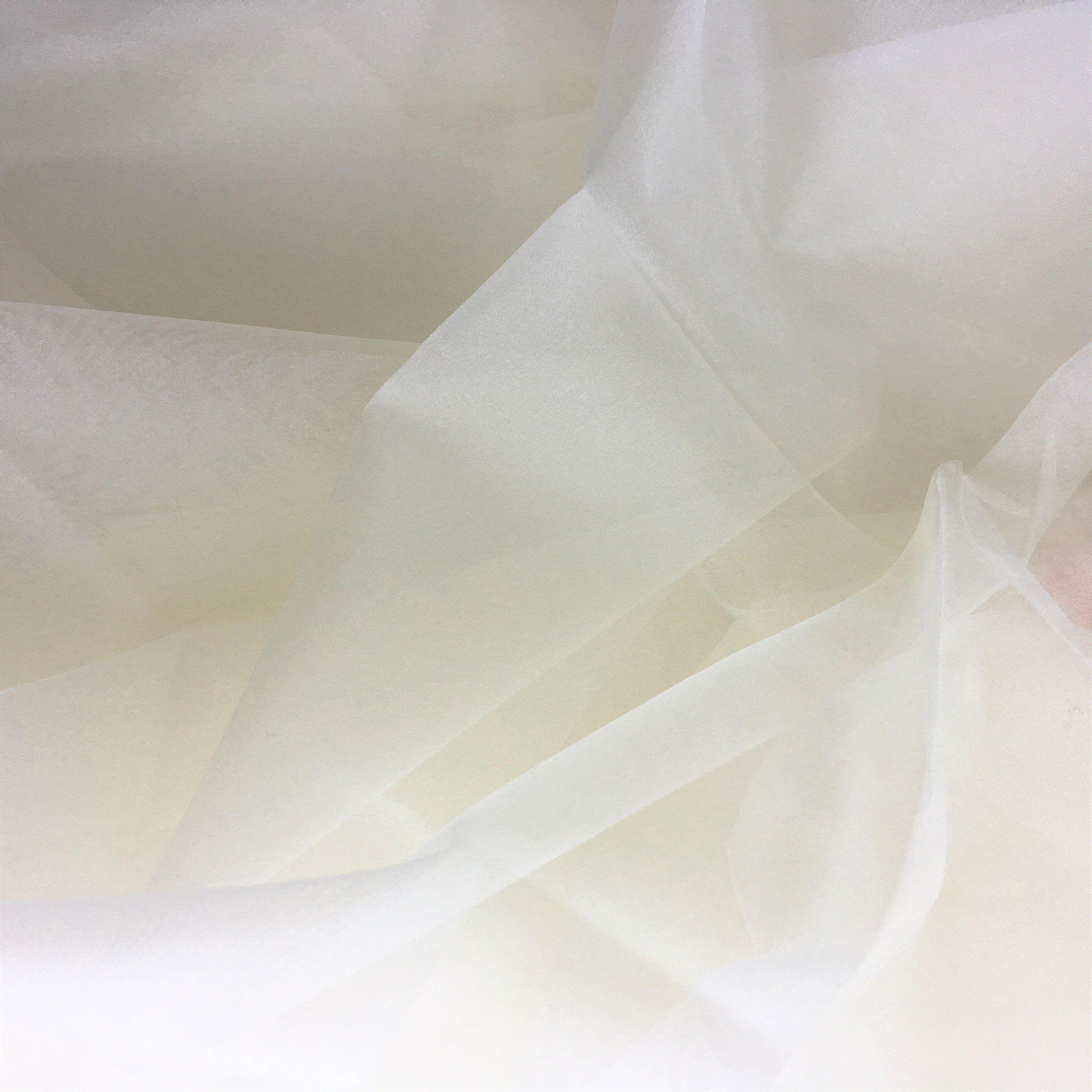 Organza Ivory |Leading Wholesale |Silks Weight | Silk World