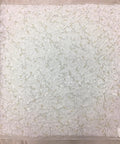 Circular Beaded Tulle (K23951) Off White