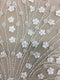 Floral Beaded Tulle (K24512) 1/IVORY