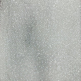 Ivory Sequin Tulle — featuring sequins, 100% nylon, 110cm wide