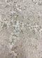 Sequined Floral Tulle (K25286/1) Ivory
