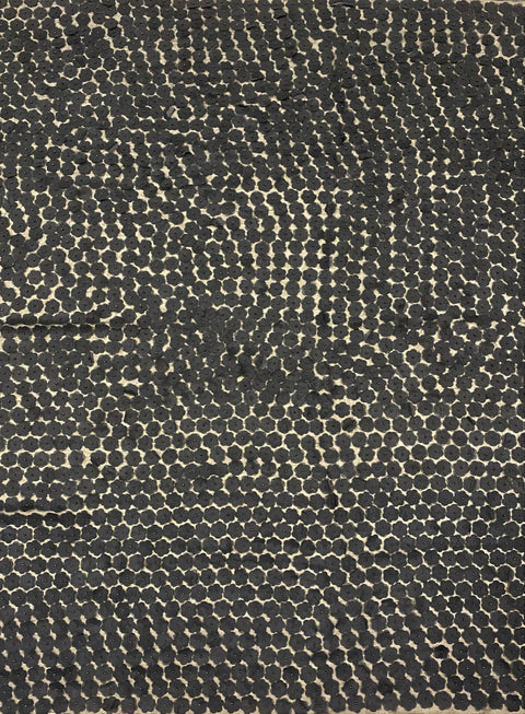 Floral Embellished Tulle (K25291) Black