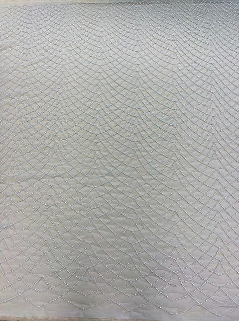 Embellished Tulle (K25767) Ivory