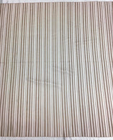 Skin Spot Stripe Embroidered Tulle — featuring scalloped edges, 50% nylon 50% rayon, 130cm wide