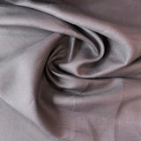 New Slate Linen — mid-weight plain-weave linen with a slightly crisp handle that softens with wear, 100% linen, 135cm wide