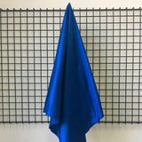 Marine Silk Dupion — mid-weight and crisp with a lightly slubbed texture, 100% silk, 137cm wide