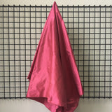 Orchid Silk Dupion — mid-weight and crisp with a lightly slubbed texture, 100% silk, 137cm wide