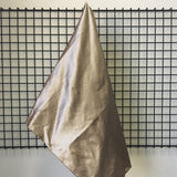 Sand Silk Dupion — mid-weight and crisp with a lightly slubbed texture, 100% silk, 137cm wide