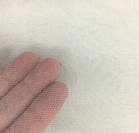 Silk Tulle White