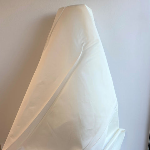 Satin Organza 16mms Ivory