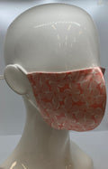 Silk Face Covering Floral Pink