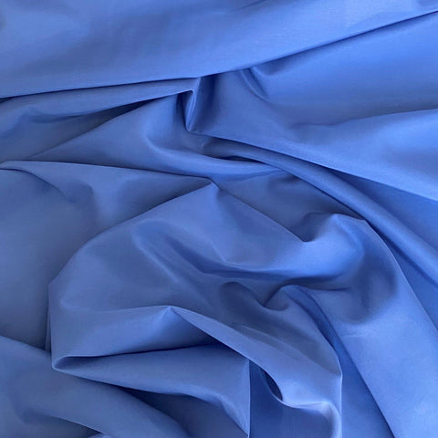 Silk Cotton Voile Wedgewood