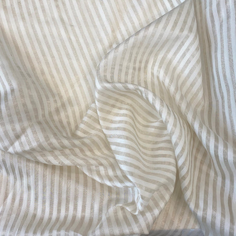 Stripe Organza (V01929) Silver