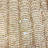 Nude Ruffled Tulle — soft, 100% nylon, 135cm wide