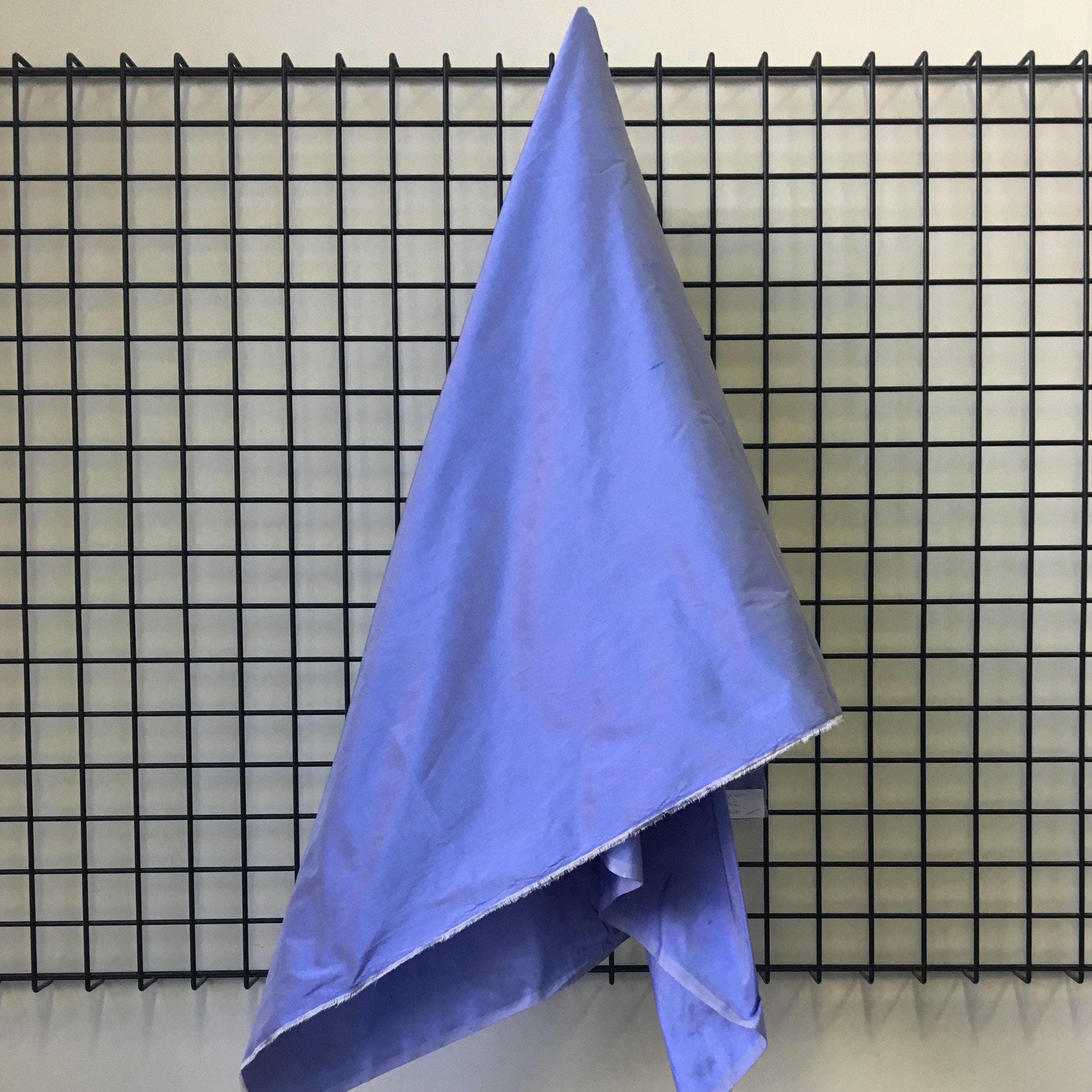 Violet Silk Dupion — mid-weight and crisp with a lightly slubbed texture, 100% silk, 137cm wide