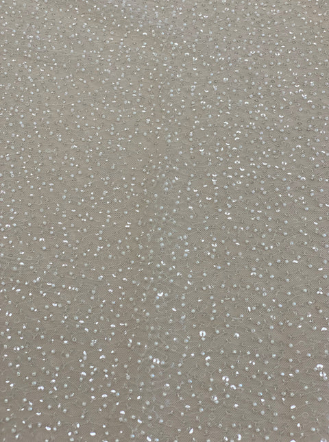 Sequin Tulle (VJ331160) Ivory