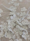 Embellished Floral Tulle (VJ3356028) Ivory