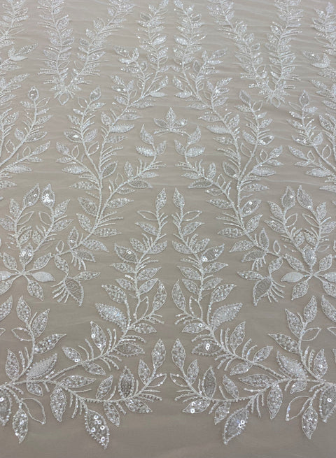 Embroidered Tulle (VJ3396045) Ivory