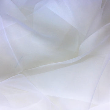 Silk Organza - White