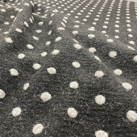 Remnant Wool Blend Spot (5021) Charcoal/768