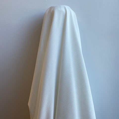 Recycled Waffle Knit Ivory