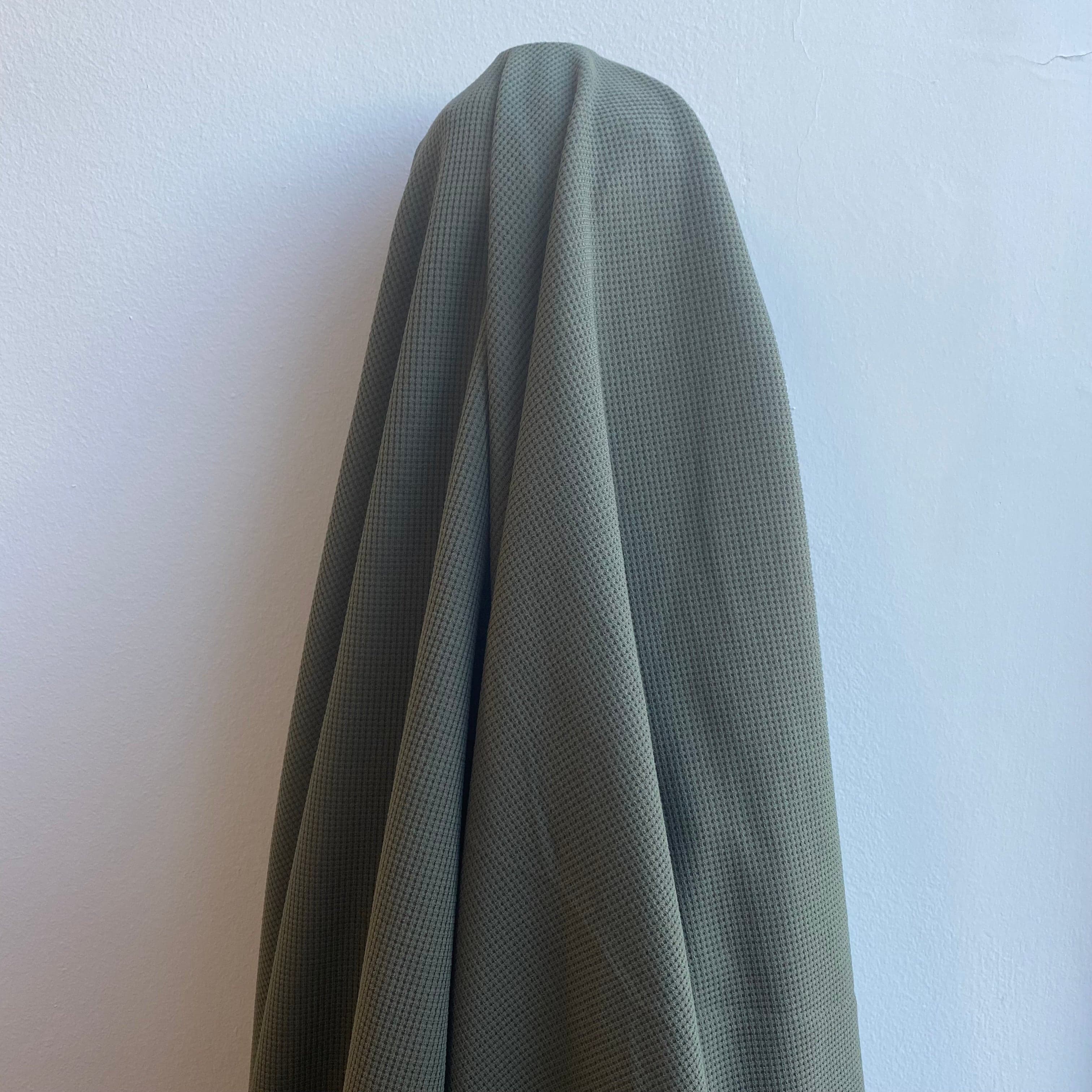 Recycled Waffle Knit Khaki