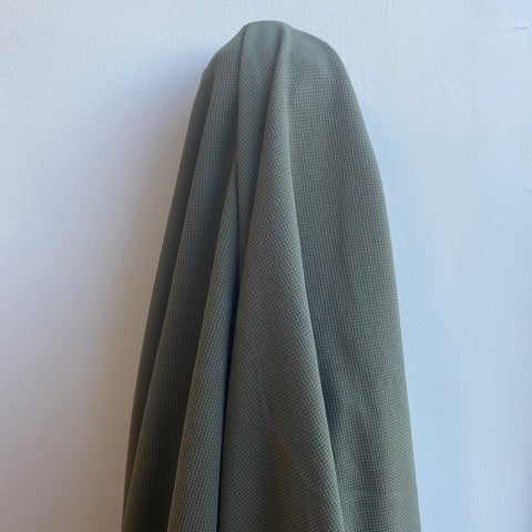 Recycled Waffle Knit Khaki