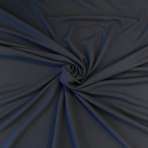 Recycled Waffle Knit Navy