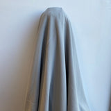 Silver Recycled Waffle Knit — a soft waffle-textured knit in recycled polyester