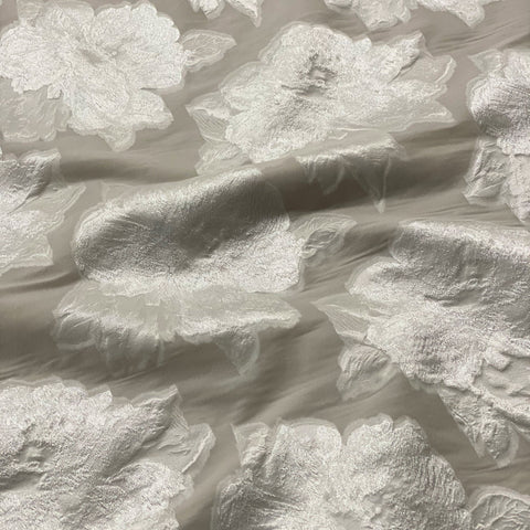 Floral Jacquard (Allegra) Ivory