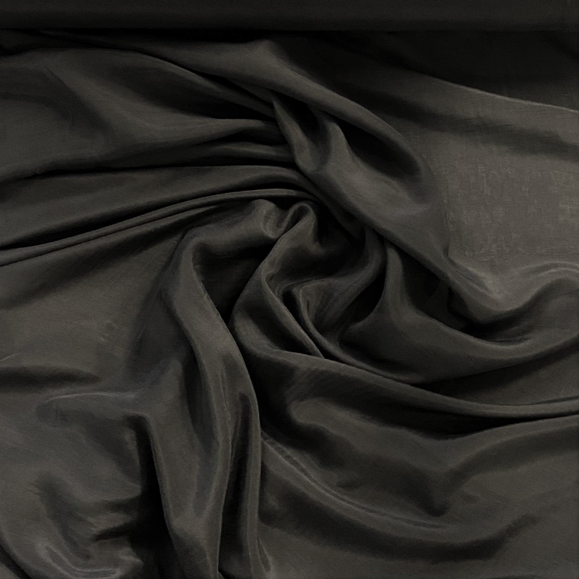 Banana Peel Fabric Black