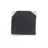 Black Habotai — soft with a light, airy drape and a smooth satin finish, 100% mulberry silk, 140cm wide