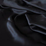 Stretch Silk Satin - Black