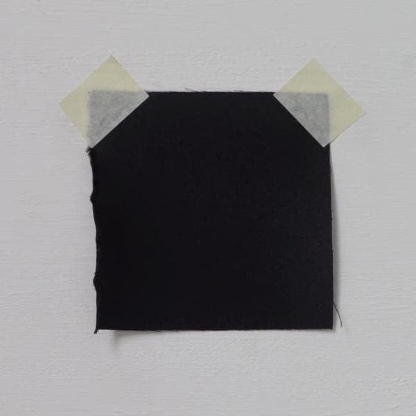 Stretch Polyester Satin Black