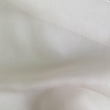 Bone Satin Chiffon — lightweight and sheer with a fluid, airy drape and a smooth satin luster finish, 100% mulberry silk, 140cm wide