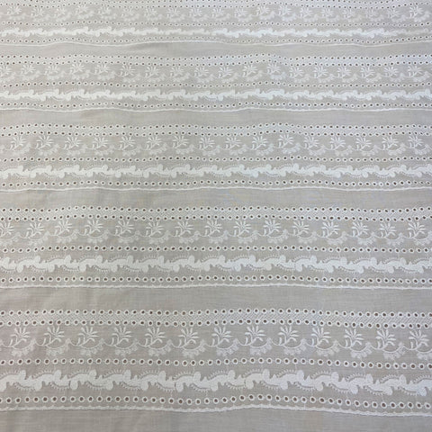 Broderie Anglais Off White