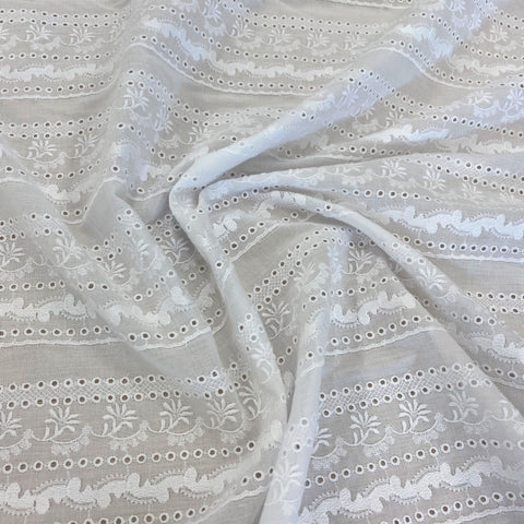 Broderie Anglais Off White