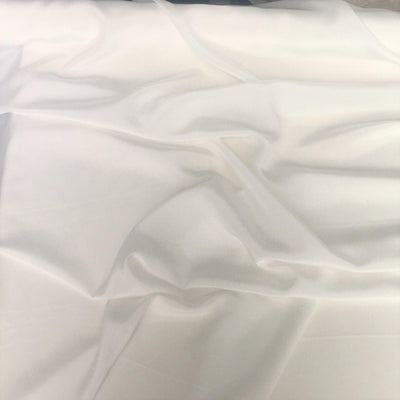 Crepe De Chine - White
