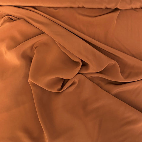 Crepe De Chine Cinnamon