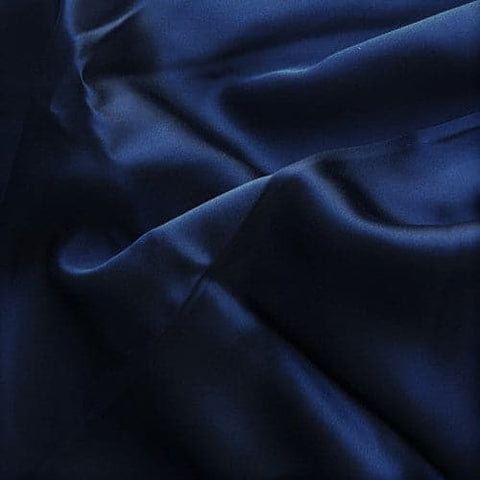 Crepe Satin Navy