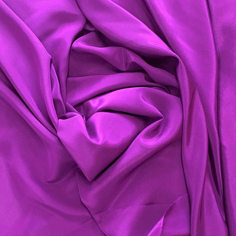 Crepe De Chine 16mm Magenta
