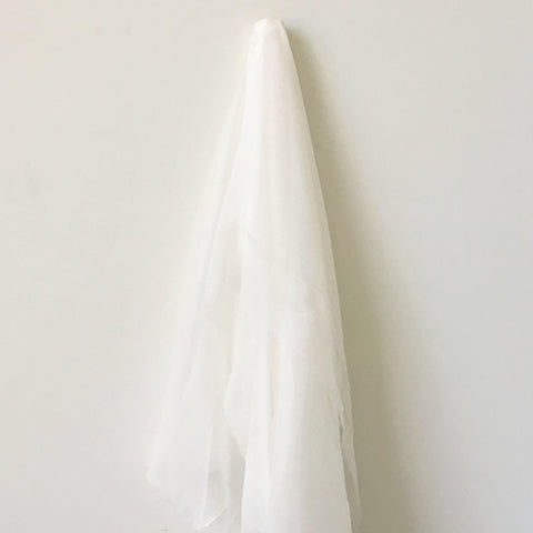 Crinkle Chiffon Ivory