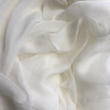 Crinkle Chiffon Ivory