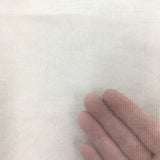 Silk White Crystal Tulle — mid-weight, 100% nylon, 300cm wide