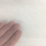 White Crystal Tulle — mid-weight, 100% nylon, 300cm wide